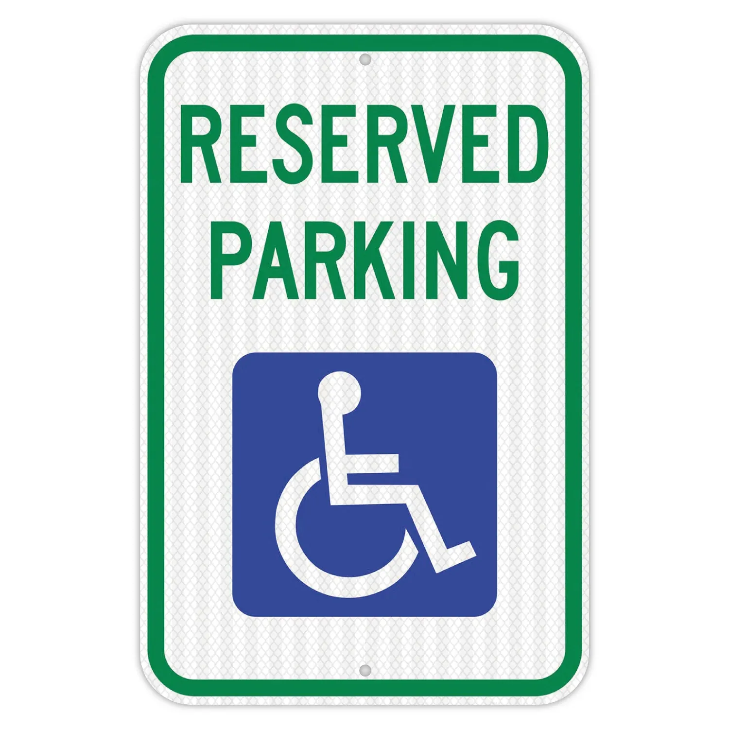 Reserved Parking Sign